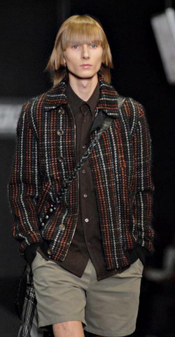 Фото модная стильная мужская одежда 2007