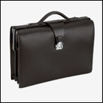 Фото мужская сумка портфель натуральная кожа деловой стиль