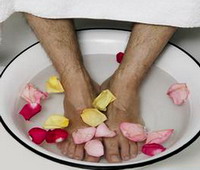 Фото мужской педикюр делать дома в домашних условиях ванночка