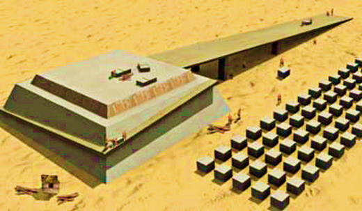 Фото Тайна строительства пирамиды Хеопса раскрыта? Египет