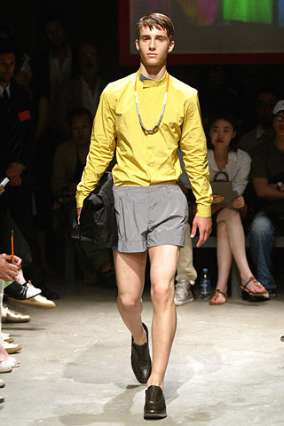 Фото одежда для мужчин показ коллекции лето 2007